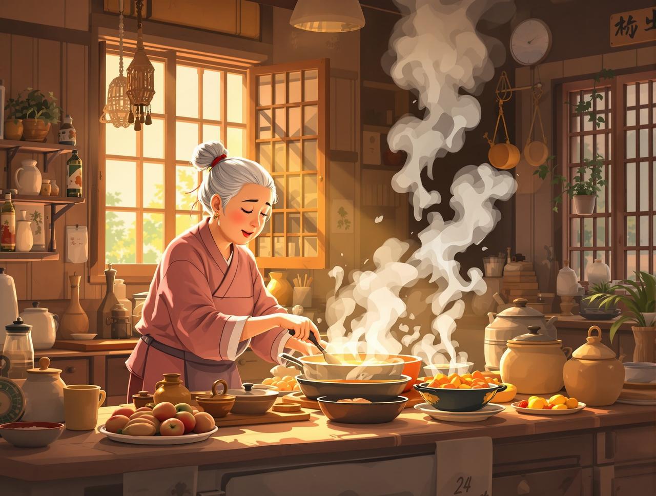 韩漫网站 - 外婆的厨房 韩漫网站作品《外婆的厨房》- 亲情伦理题材短剧