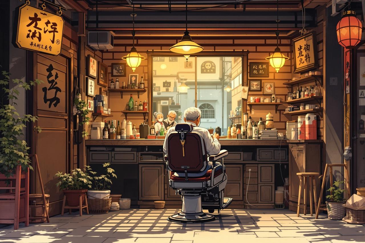 韩漫网站 - 老街理发店 韩漫网站最新作品《老街理发店》- 人间烟火题材